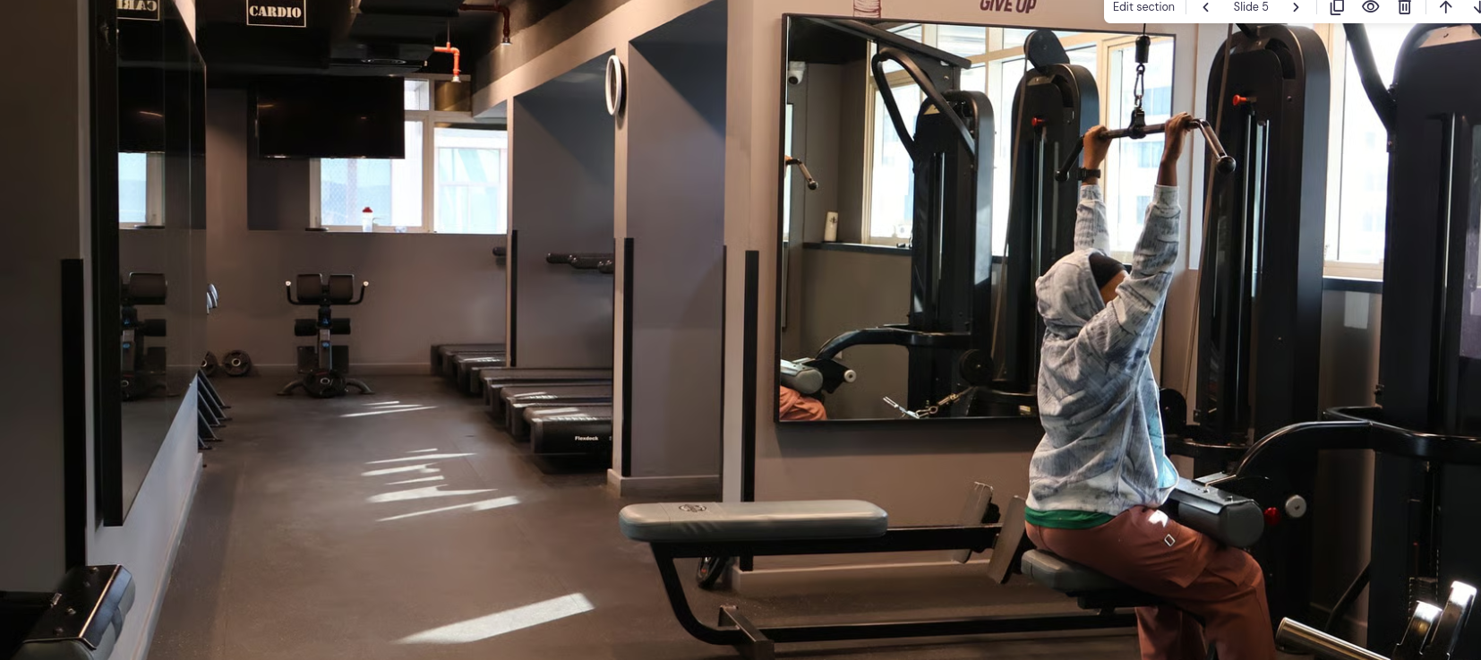 Boxa Gym Abu Dhabi - Strength training and conditioning area