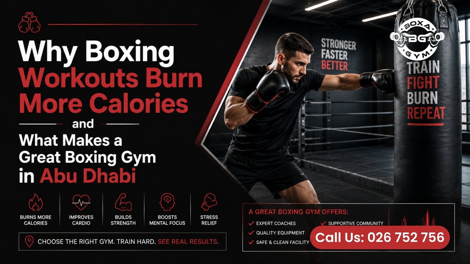 Boxing Gym in Abu Dhabi - Boxa Gym - Best gym in Abu dhabi