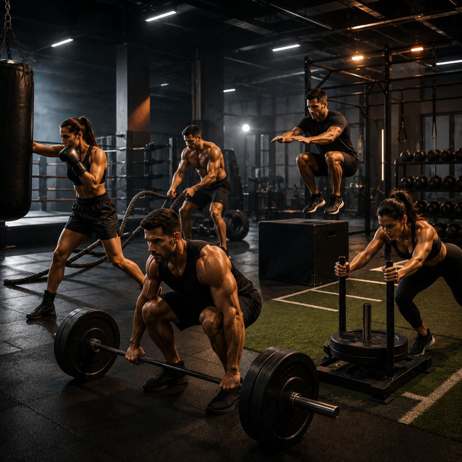fitness center abu dhabi - boxa gym - best gym in abu dhabi