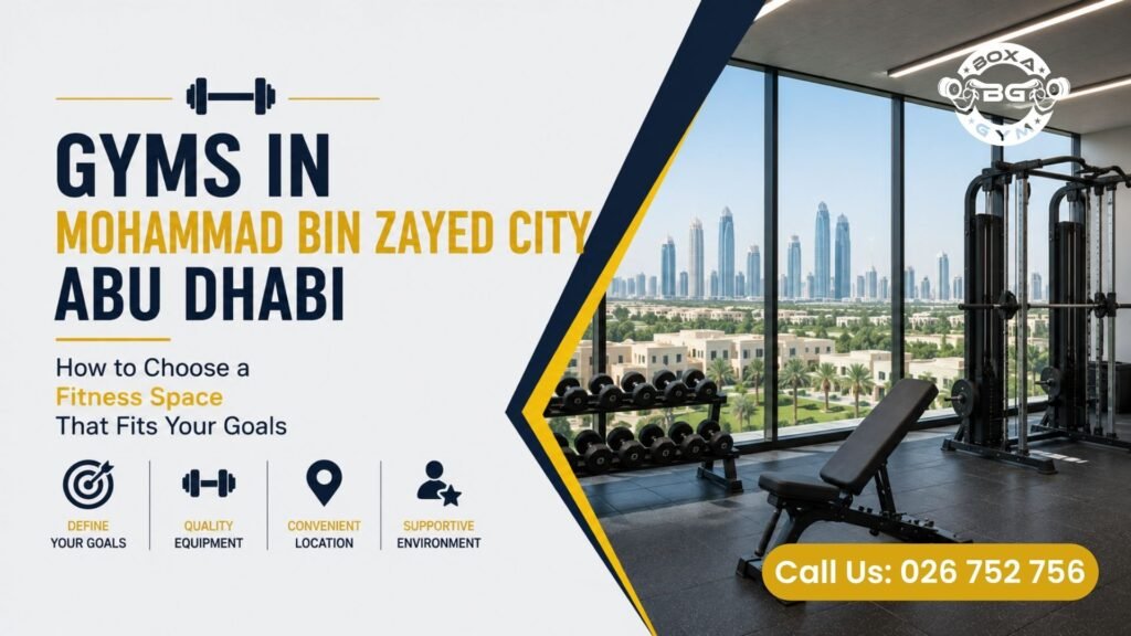 Gyms in Mohammad Bin Zayed City Abu Dhabi - Boxa Gym - Best gym in Abu dhabi