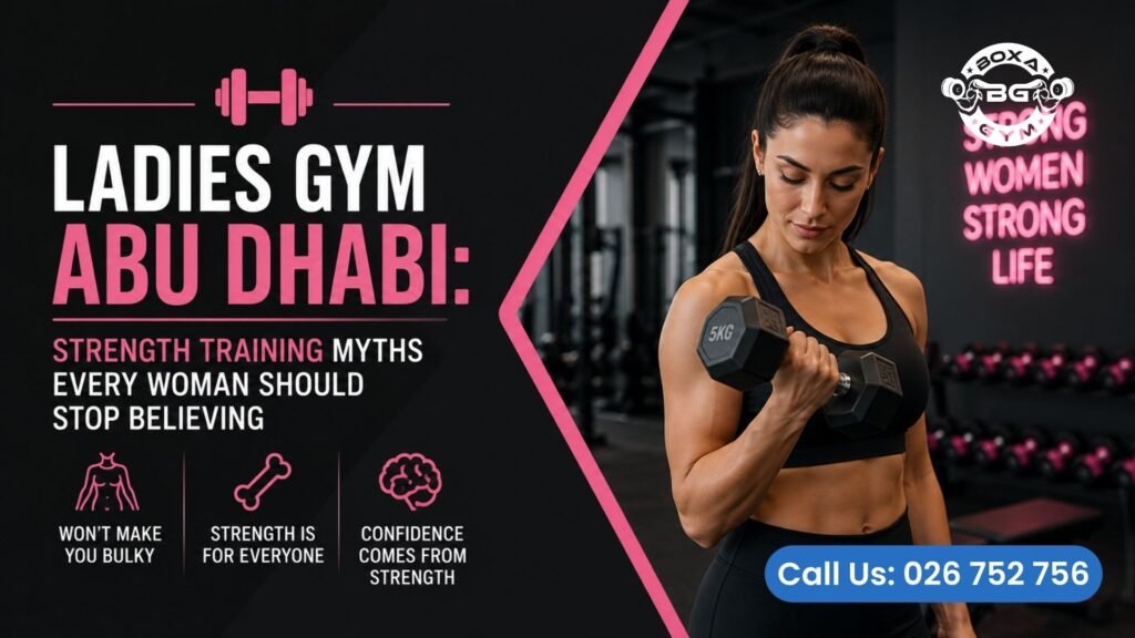 Ladies Gym Abu Dhabi - Boxa Gym - Best gym in Abu dhabi
