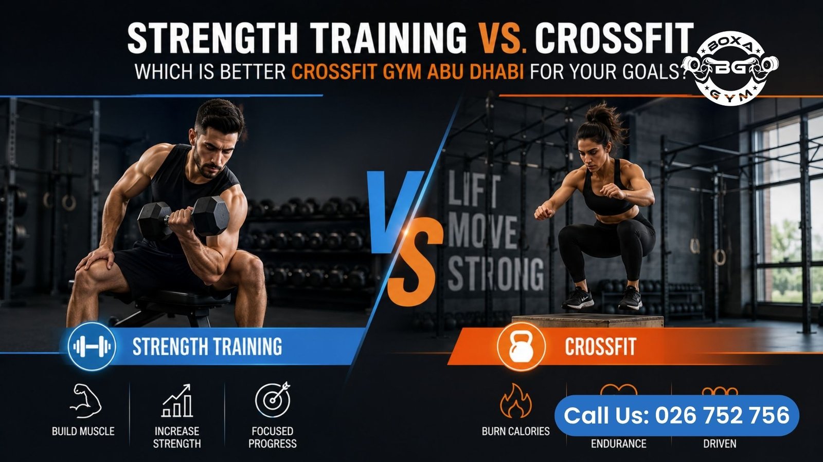 Crossfit Gym Abu Dhabi - Boxa Gym - Best gym in Abu dhabi