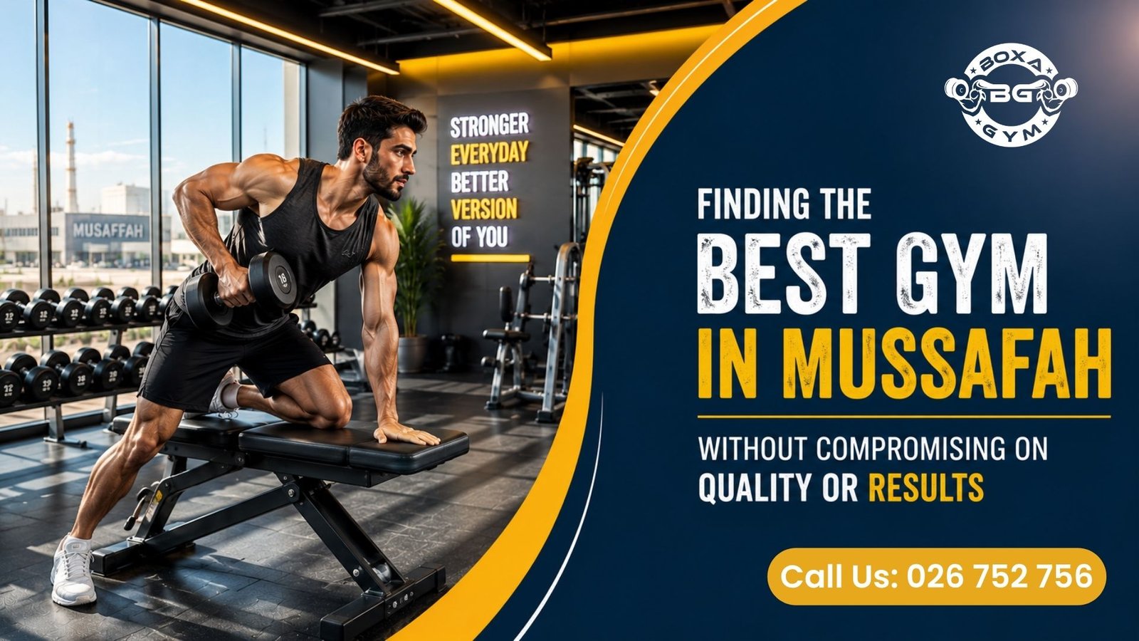 Best Gym in Musaffah - Best gym in Abu dhabi