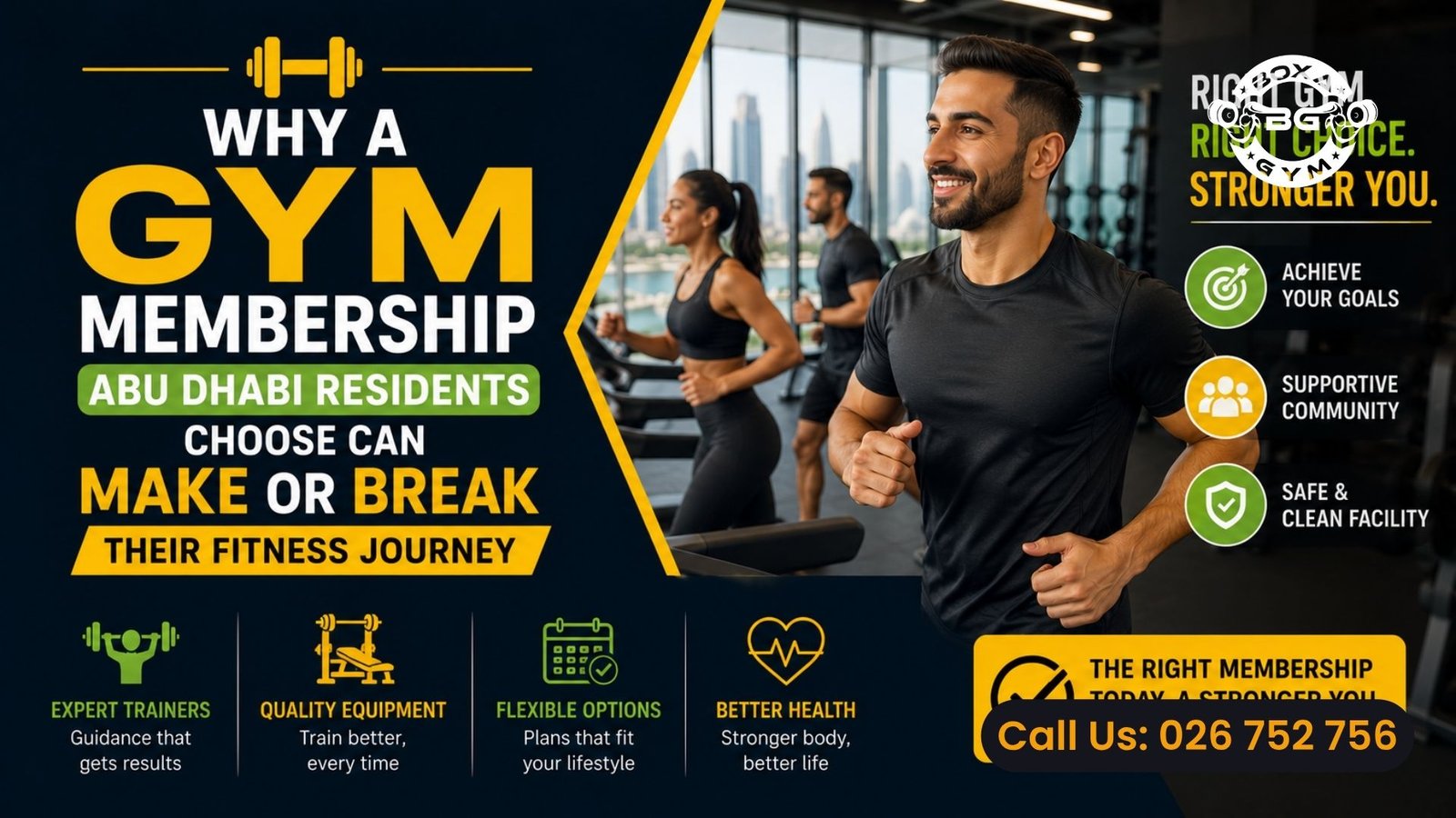Gym Membership Abu Dhabi - Best gym in Abu dhabi