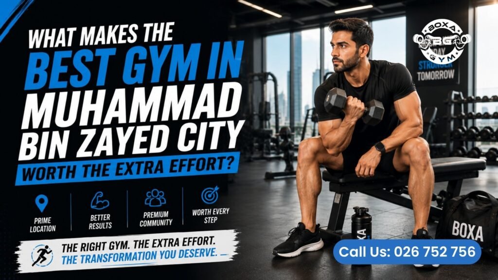 Best Gym in Muhammad Bin Zayed City - Best gym in Abu dhabi