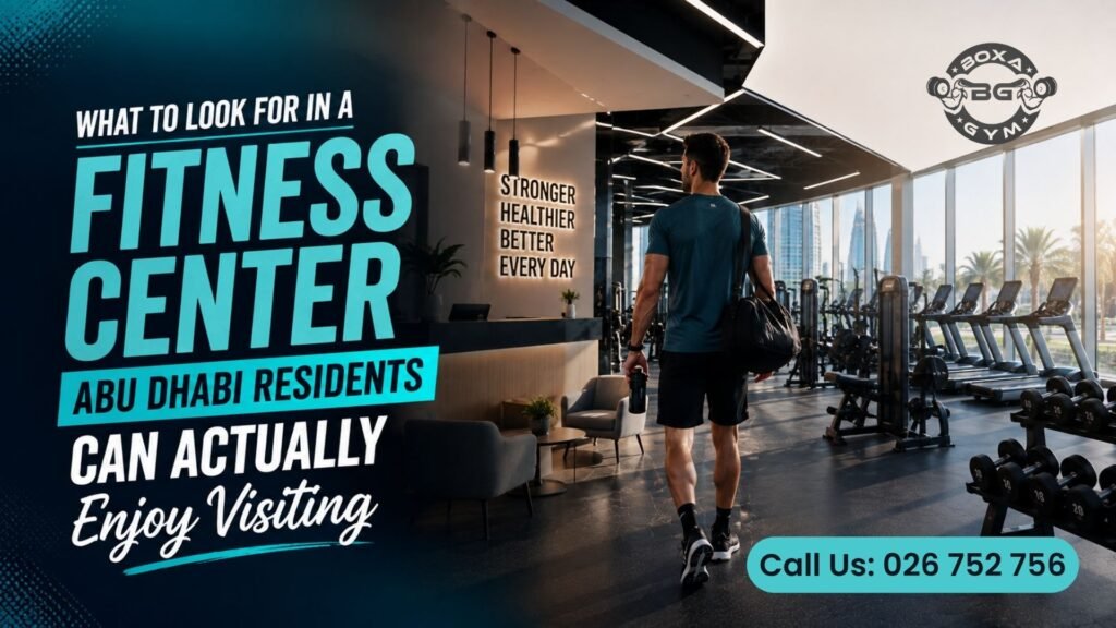 Fitness Center Abu Dhabi - Best gym in Abu dhabi