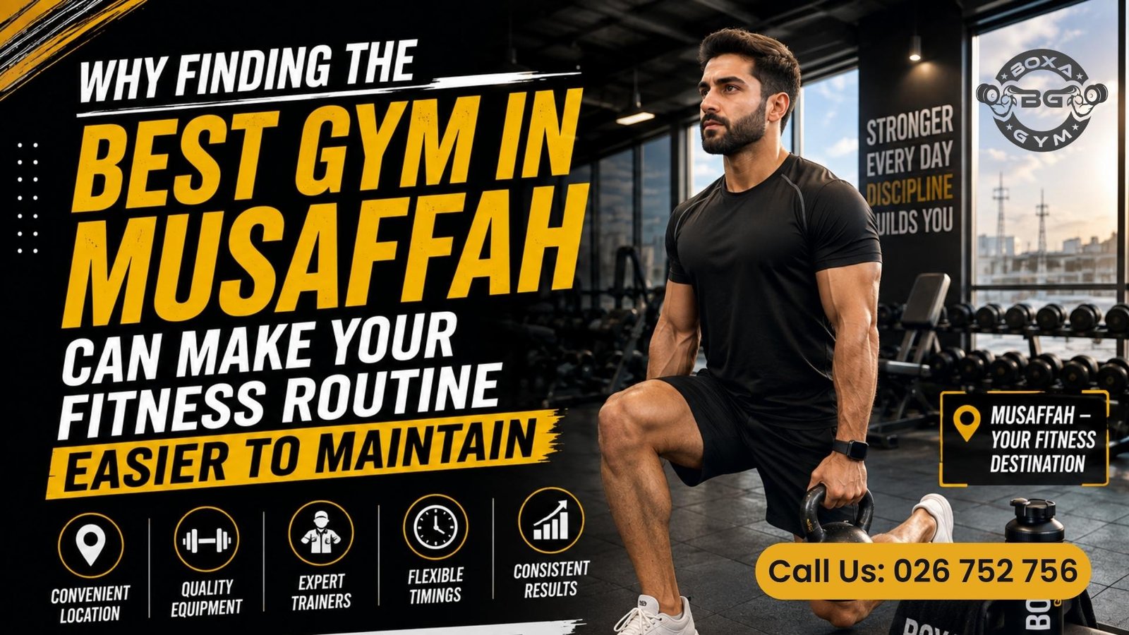 Best Gym in Musaffah - Best gym in Abu dhabi