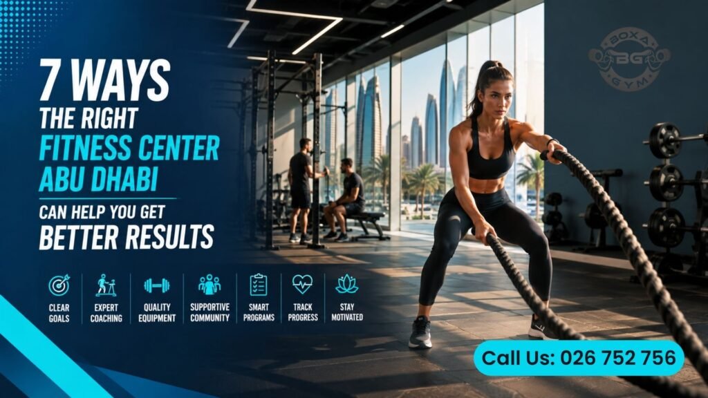 Fitness Center Abu Dhabi - Best gym in Abu dhabi
